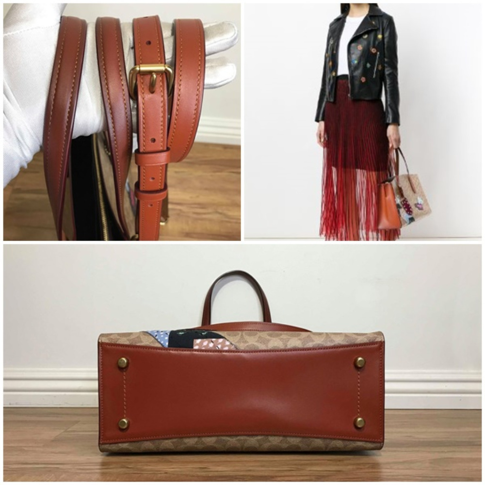 ❤️❤️SOLD❤️❤️Coach Leather 3 Compartment Purse🎞 - Picture 4 of 8
